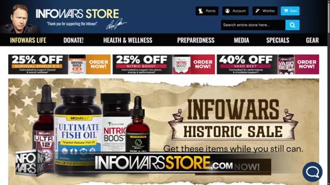 ALEX JONES - INFOWARS LIVE - ALEXJONES.NETWORK - THERE'S A WAR ON FOR YOUR MIND! ➡ THE ALEX JONES SHOW • WAR ROOM WITH OWEN SHROYER • THE AMERICAN JOURNAL WITH HARRISON SMITH • SUNDAY NIGHT LIVE WITH CHASE GEISER