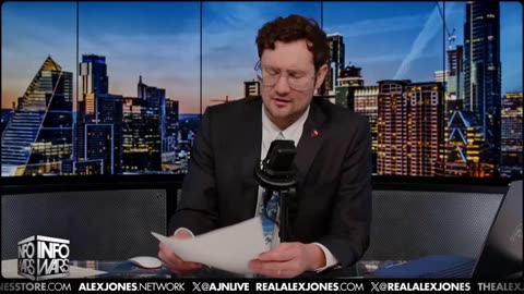 ALEX JONES - INFOWARS LIVE - ALEXJONES.NETWORK - THERE'S A WAR ON FOR YOUR MIND! ➡ THE ALEX JONES SHOW • WAR ROOM WITH OWEN SHROYER • THE AMERICAN JOURNAL WITH HARRISON SMITH • SUNDAY NIGHT LIVE WITH CHASE GEISER