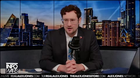 ALEX JONES - INFOWARS LIVE - ALEXJONES.NETWORK - THERE'S A WAR ON FOR YOUR MIND! ➡ THE ALEX JONES SHOW • WAR ROOM WITH OWEN SHROYER • THE AMERICAN JOURNAL WITH HARRISON SMITH • SUNDAY NIGHT LIVE WITH CHASE GEISER