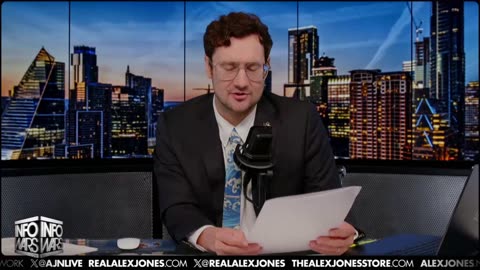 ALEX JONES - INFOWARS LIVE - ALEXJONES.NETWORK - THERE'S A WAR ON FOR YOUR MIND! ➡ THE ALEX JONES SHOW • WAR ROOM WITH OWEN SHROYER • THE AMERICAN JOURNAL WITH HARRISON SMITH • SUNDAY NIGHT LIVE WITH CHASE GEISER