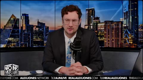 ALEX JONES - INFOWARS LIVE - ALEXJONES.NETWORK - THERE'S A WAR ON FOR YOUR MIND! ➡ THE ALEX JONES SHOW • WAR ROOM WITH OWEN SHROYER • THE AMERICAN JOURNAL WITH HARRISON SMITH • SUNDAY NIGHT LIVE WITH CHASE GEISER