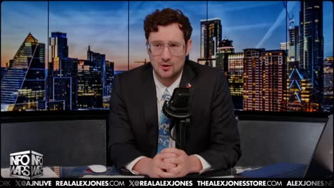 ALEX JONES - INFOWARS LIVE - ALEXJONES.NETWORK - THERE'S A WAR ON FOR YOUR MIND! ➡ THE ALEX JONES SHOW • WAR ROOM WITH OWEN SHROYER • THE AMERICAN JOURNAL WITH HARRISON SMITH • SUNDAY NIGHT LIVE WITH CHASE GEISER