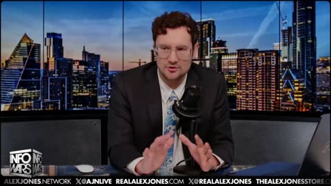 ALEX JONES - INFOWARS LIVE - ALEXJONES.NETWORK - THERE'S A WAR ON FOR YOUR MIND! ➡ THE ALEX JONES SHOW • WAR ROOM WITH OWEN SHROYER • THE AMERICAN JOURNAL WITH HARRISON SMITH • SUNDAY NIGHT LIVE WITH CHASE GEISER
