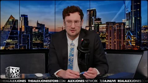 ALEX JONES - INFOWARS LIVE - ALEXJONES.NETWORK - THERE'S A WAR ON FOR YOUR MIND! ➡ THE ALEX JONES SHOW • WAR ROOM WITH OWEN SHROYER • THE AMERICAN JOURNAL WITH HARRISON SMITH • SUNDAY NIGHT LIVE WITH CHASE GEISER