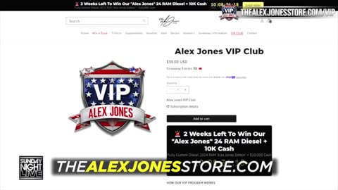 ALEX JONES - INFOWARS LIVE - ALEXJONES.NETWORK - THERE'S A WAR ON FOR YOUR MIND! ➡ THE ALEX JONES SHOW • WAR ROOM WITH OWEN SHROYER • THE AMERICAN JOURNAL WITH HARRISON SMITH • SUNDAY NIGHT LIVE WITH CHASE GEISER