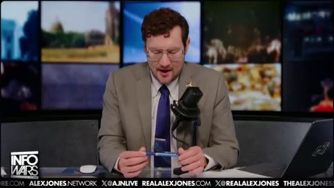 ALEX JONES - INFOWARS LIVE - ALEXJONES.NETWORK - THERE'S A WAR ON FOR YOUR MIND! ➡ THE ALEX JONES SHOW • WAR ROOM WITH OWEN SHROYER • THE AMERICAN JOURNAL WITH HARRISON SMITH • SUNDAY NIGHT LIVE WITH CHASE GEISER