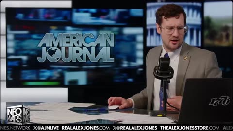 ALEX JONES - INFOWARS LIVE - ALEXJONES.NETWORK - THERE'S A WAR ON FOR YOUR MIND! ➡ THE ALEX JONES SHOW • WAR ROOM WITH OWEN SHROYER • THE AMERICAN JOURNAL WITH HARRISON SMITH • SUNDAY NIGHT LIVE WITH CHASE GEISER