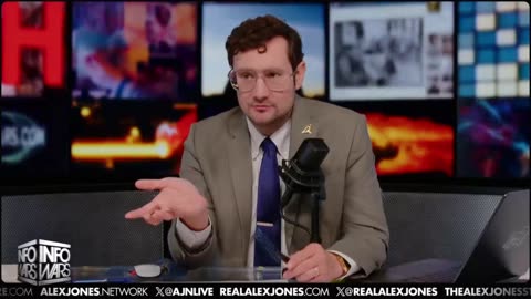 ALEX JONES - INFOWARS LIVE - ALEXJONES.NETWORK - THERE'S A WAR ON FOR YOUR MIND! ➡ THE ALEX JONES SHOW • WAR ROOM WITH OWEN SHROYER • THE AMERICAN JOURNAL WITH HARRISON SMITH • SUNDAY NIGHT LIVE WITH CHASE GEISER