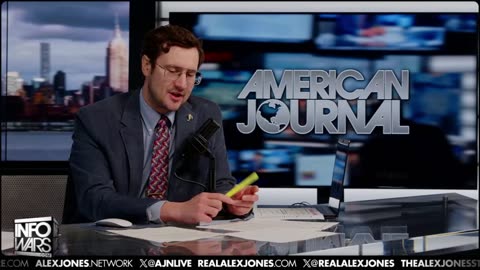 ALEX JONES - INFOWARS LIVE - ALEXJONES.NETWORK - THERE'S A WAR ON FOR YOUR MIND! ➡ THE ALEX JONES SHOW • WAR ROOM WITH OWEN SHROYER • THE AMERICAN JOURNAL WITH HARRISON SMITH • SUNDAY NIGHT LIVE WITH CHASE GEISER