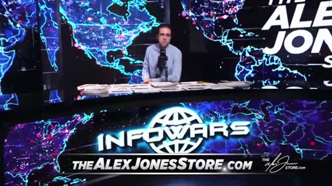 ALEX JONES - INFOWARS LIVE - ALEXJONES.NETWORK - THERE'S A WAR ON FOR YOUR MIND! ➡ THE ALEX JONES SHOW • WAR ROOM WITH OWEN SHROYER • THE AMERICAN JOURNAL WITH HARRISON SMITH • SUNDAY NIGHT LIVE WITH CHASE GEISER