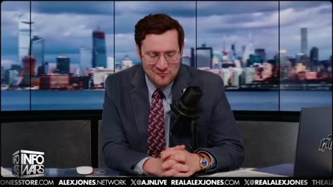 ALEX JONES - INFOWARS LIVE - ALEXJONES.NETWORK - THERE'S A WAR ON FOR YOUR MIND! ➡ THE ALEX JONES SHOW • WAR ROOM WITH OWEN SHROYER • THE AMERICAN JOURNAL WITH HARRISON SMITH • SUNDAY NIGHT LIVE WITH CHASE GEISER