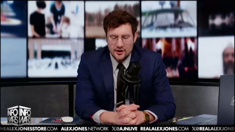 ALEX JONES - INFOWARS LIVE - ALEXJONES.NETWORK - THERE'S A WAR ON FOR YOUR MIND! ➡ THE ALEX JONES SHOW • WAR ROOM WITH OWEN SHROYER • THE AMERICAN JOURNAL WITH HARRISON SMITH • SUNDAY NIGHT LIVE WITH CHASE GEISER