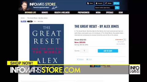 ALEX JONES - INFOWARS LIVE - ALEXJONES.NETWORK - THERE'S A WAR ON FOR YOUR MIND! ➡ THE ALEX JONES SHOW • WAR ROOM WITH OWEN SHROYER • THE AMERICAN JOURNAL WITH HARRISON SMITH • SUNDAY NIGHT LIVE WITH CHASE GEISER