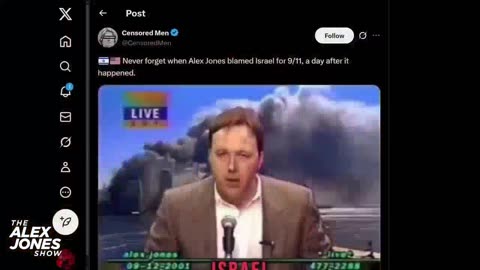 ALEX JONES - INFOWARS LIVE - ALEXJONES.NETWORK - THERE'S A WAR ON FOR YOUR MIND! ➡ THE ALEX JONES SHOW • WAR ROOM WITH OWEN SHROYER • THE AMERICAN JOURNAL WITH HARRISON SMITH • SUNDAY NIGHT LIVE WITH CHASE GEISER