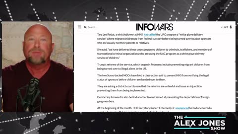 ALEX JONES - INFOWARS LIVE - ALEXJONES.NETWORK - THERE'S A WAR ON FOR YOUR MIND! ➡ THE ALEX JONES SHOW • WAR ROOM WITH OWEN SHROYER • THE AMERICAN JOURNAL WITH HARRISON SMITH • SUNDAY NIGHT LIVE WITH CHASE GEISER