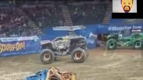 Monster Jam Twisting Moonwalks (REACTION)