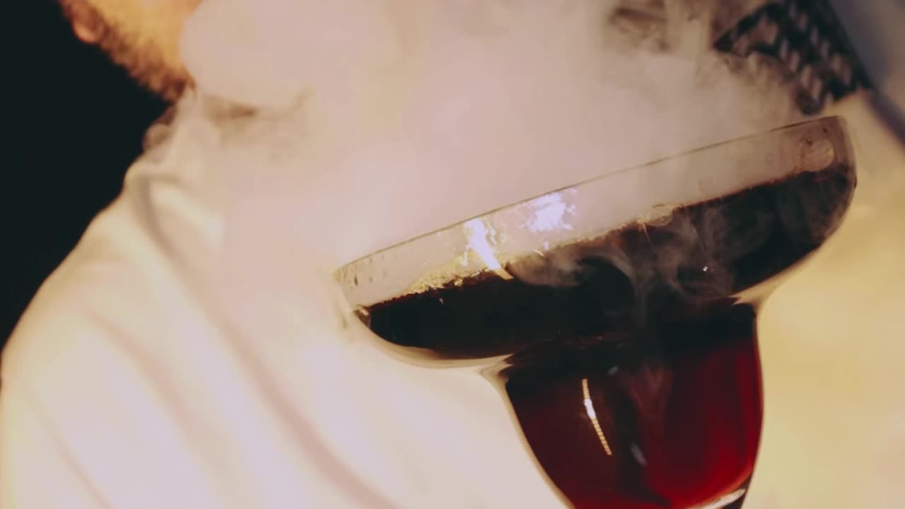 "Owner Pops the Bubble! Unveiling the Magic Behind This Signature Cocktail 🍸✨"