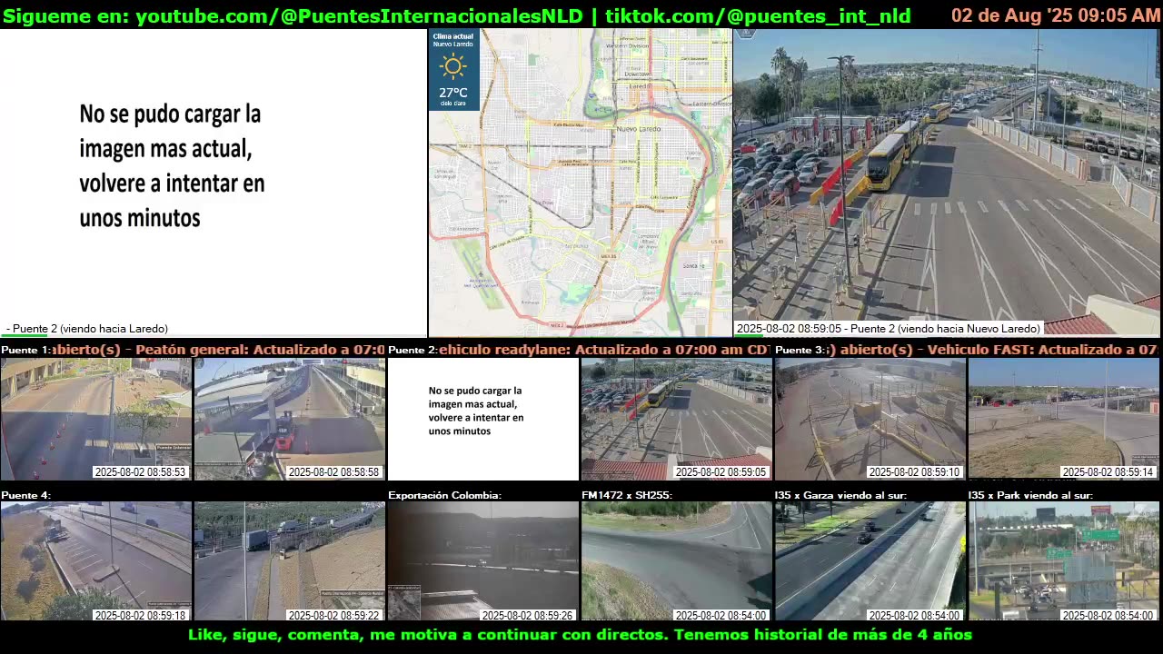 Puentes Internacionales NLD (Youtube / TikTok)