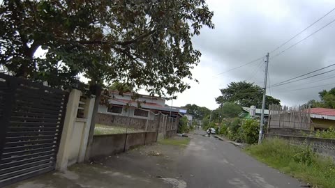 Rural Vibe on San Jose Street in San Antonio, Zambales, Philippines
