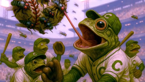 Why are frogs ... #dadjokes #dad #jokes #joke #funny #laugh #humor #lol