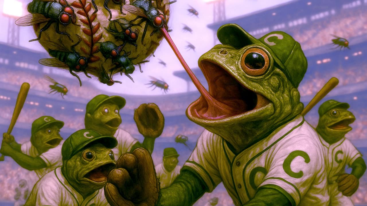 Why are frogs ... #dadjokes #dad #jokes #joke #funny #laugh #humor #lol