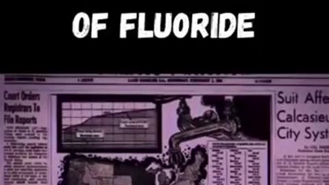 Fluoride is an industrial byproduct that was once considered waste, with no viable use.