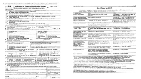 Individual Banker Private Bank Estate & Trust EIN - Unincorporated