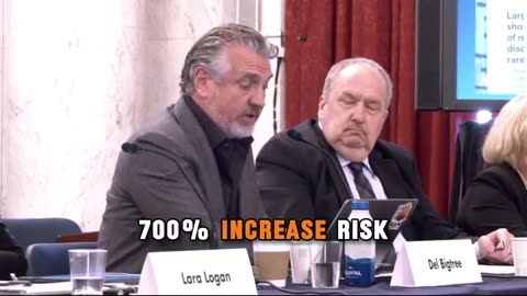 Del Bigtree - "shots are linked increased risk of neurological blood and heart disorders..."