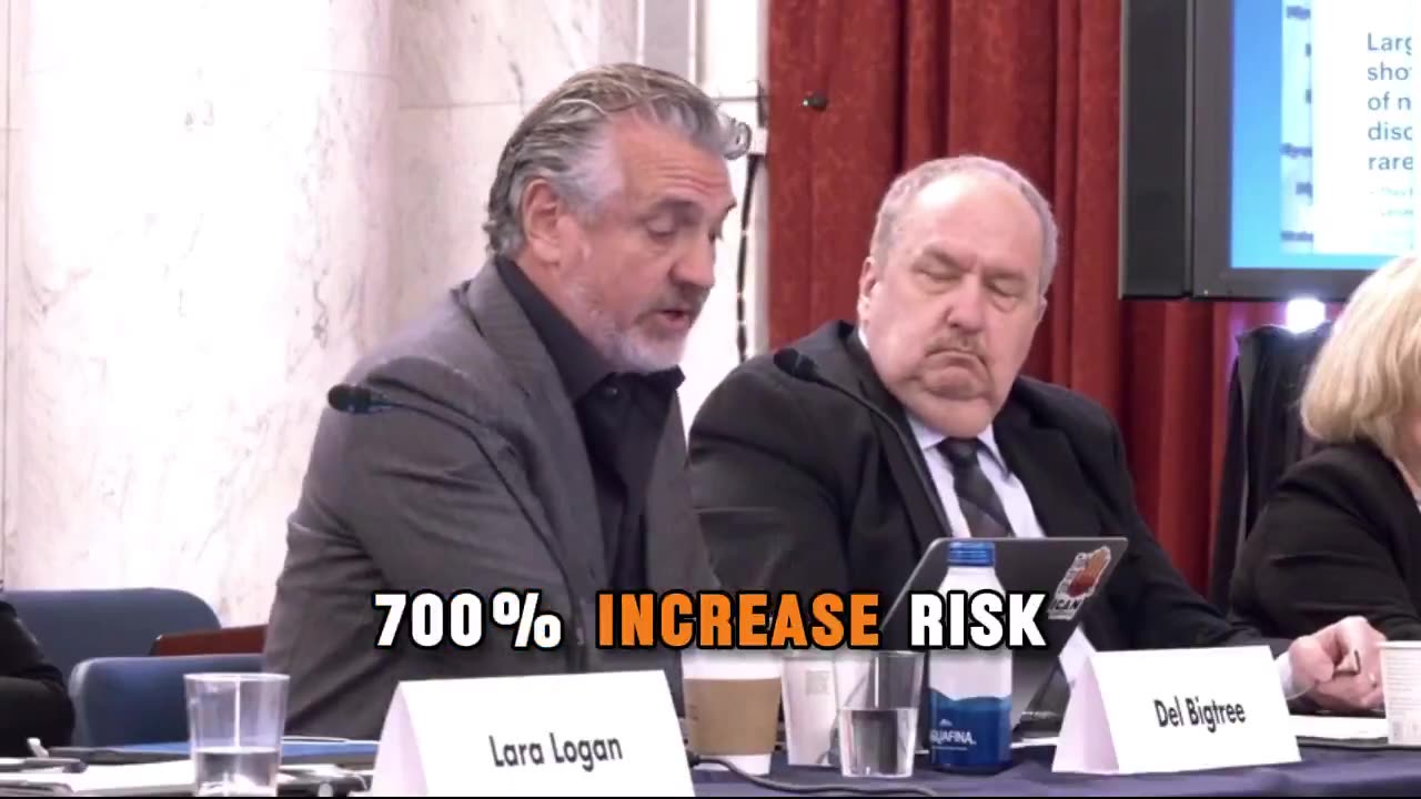 Del Bigtree - "shots are linked increased risk of neurological blood and heart disorders..."