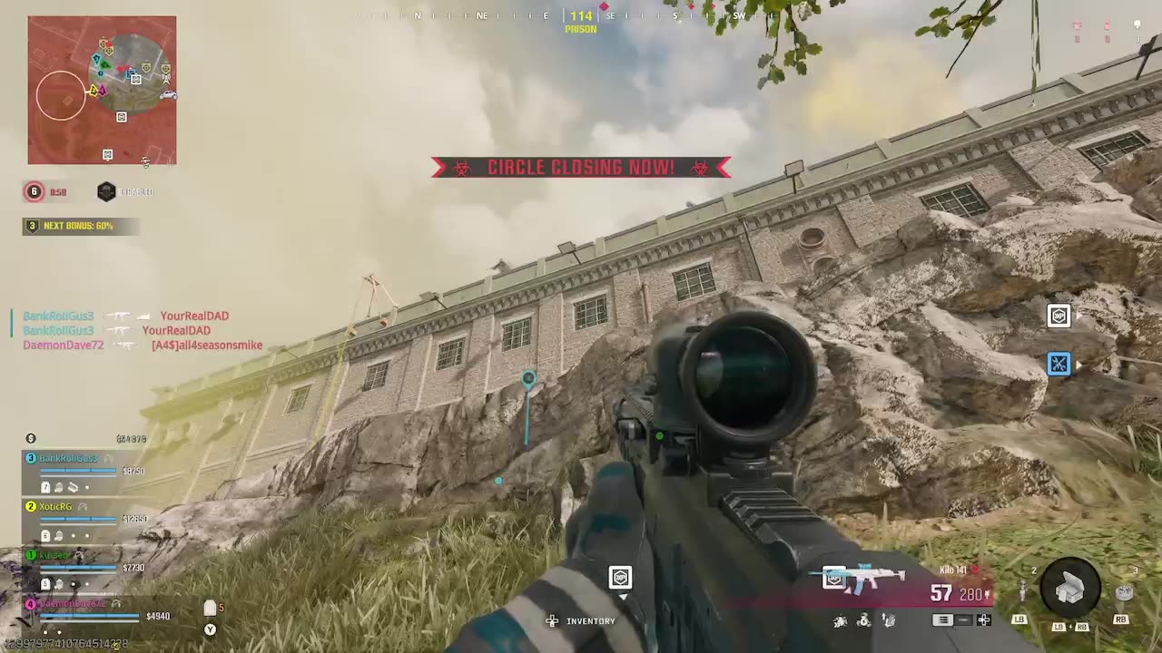 Reverse Slope AR Firing Position