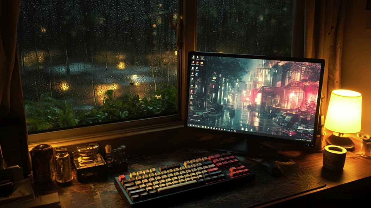 Silent Rain Dreams – Deep Relaxing LoFi Instrumental