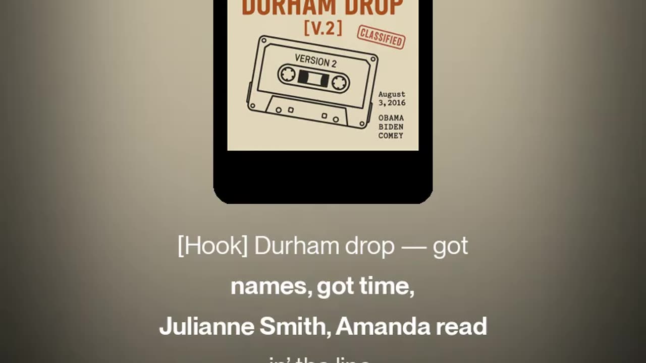 Durham Drop [V.2]