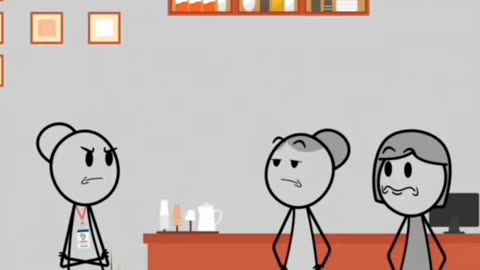 Off-Day Workplace Visit Berated by Manager #animation #viralvideo #work #shorts #manager #usa
