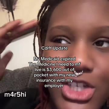 American has Anthem Blue Cross Blue Shield for her medical insurance