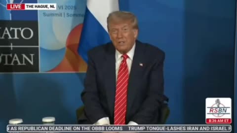 Trump saying the King and Queen of the Netherlands are central casting