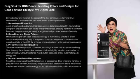 Feng Shui for HDB Doors: Selecting Colors and Designs for Good Fortune Lifestyle-My Digital Lock