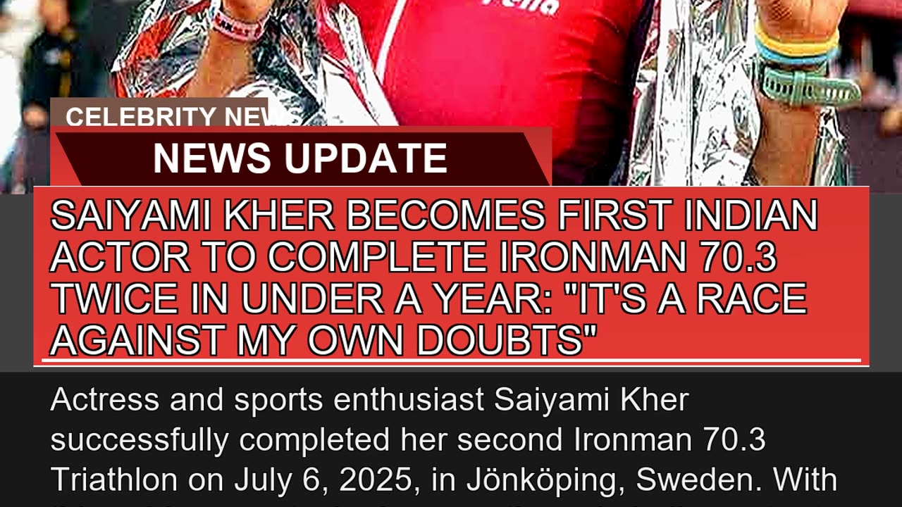 Saiyami Kher Becomes First Indian Actor to Complet