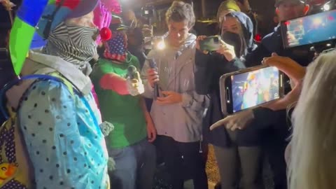 VELLY FIGHTS WITH ANTIFA CLOWN (LITERALLY)