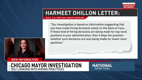 Mayor's comments over weekend spark DOJ investigation