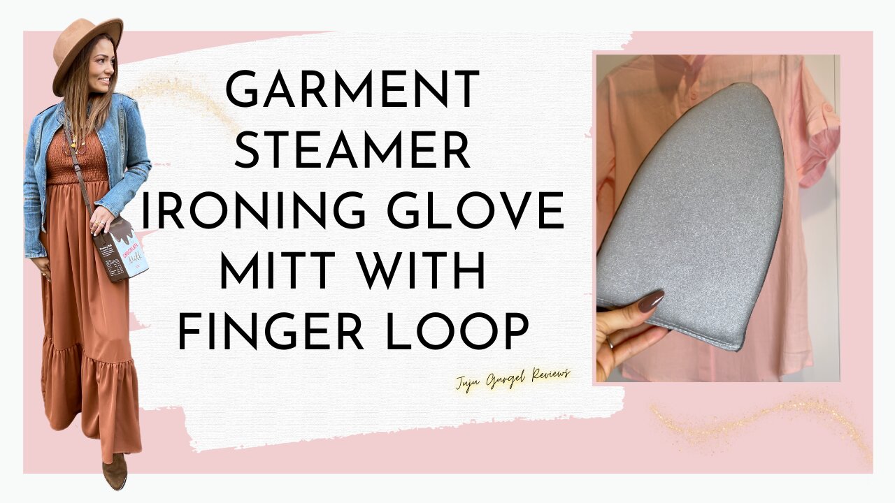 Garment Steamer Ironing Glove Mitt with Finger Loop review