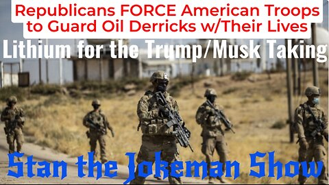 American Troops to Guard Trump's LITHIUM AND OIL Theft in Venezuela! Damn that Joe Biden!