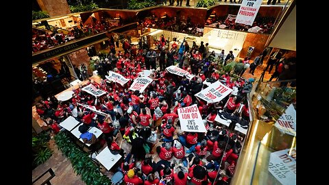 Pro-Hamas Mob Storms Trump Tower in Support of Mahmoud Khalil—Multiple Arrests