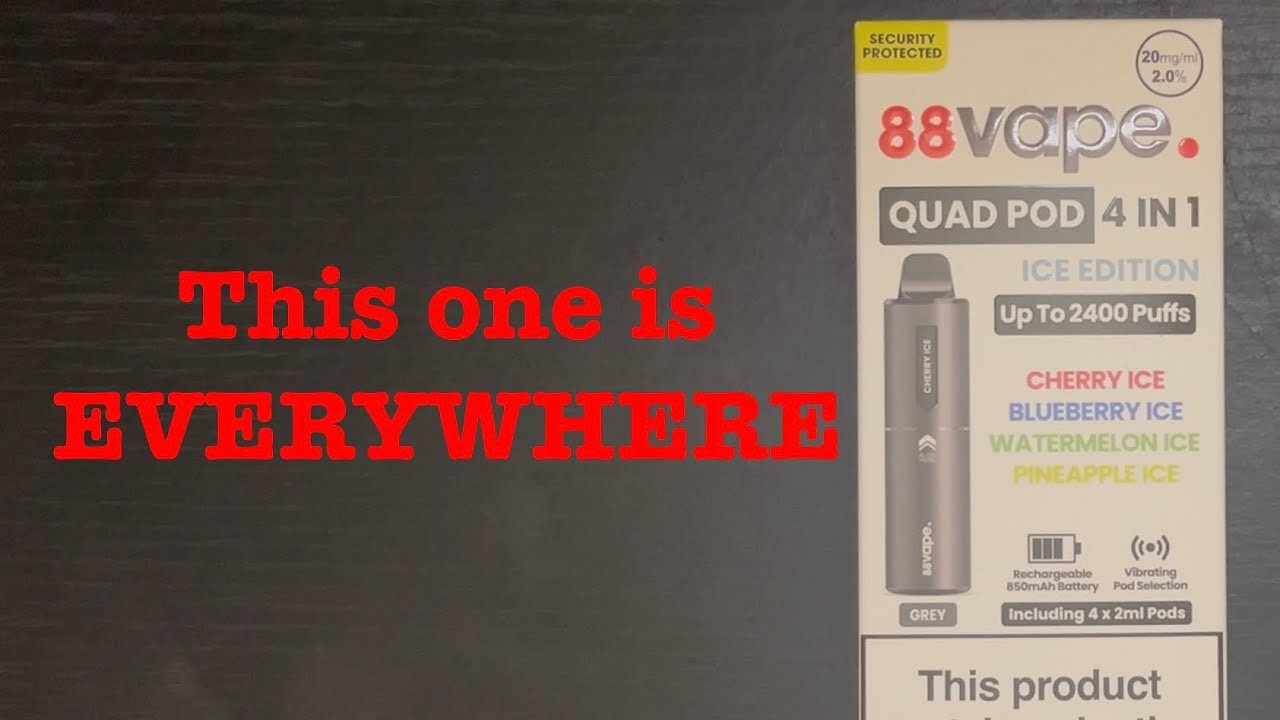 88vape Quad Pod: Unboxing & Review!