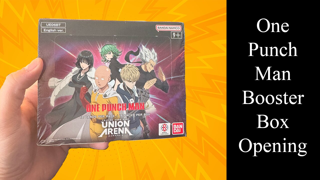 ONE PUNCH!!!!! 3, 2, 1... | Union Arena Card Game | One Punch Man