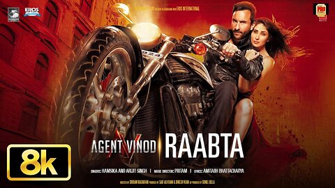 Raabta 8K Video Song | Arijit Singh | Saif Ali Khan | Kareena Kapoor Khan | Pritam | Agent Vinod