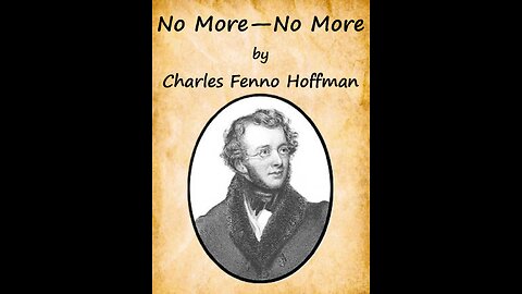 No More—No More (Poem into Song) Lyrics by Charles Fenno Hoffman