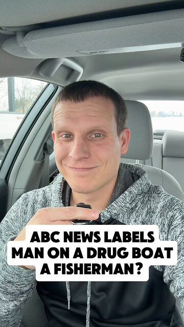 ABC News labels man on a Drug Boat as a fisherman? They will do anything to get you away from TRUMP