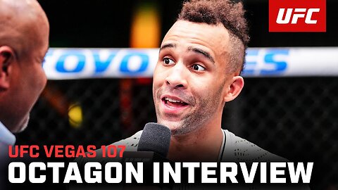 Jordan Leavitt Post-Fight Octagon Interview | UFC Vegas 107 Reaction