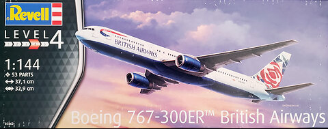 1/144 Revell 767-300ER Review/Preview