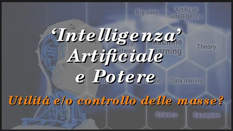 Le Dirette di #Zainz - Intelligenza Artificiale e Potere #IA
